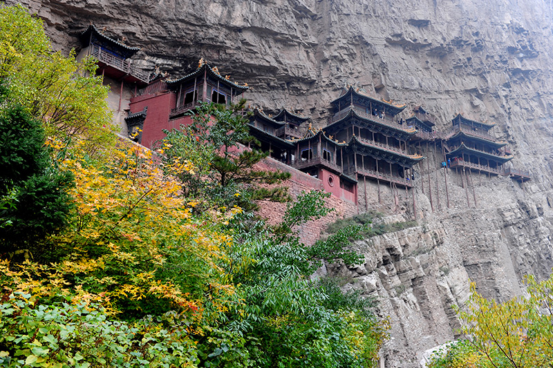 懸空(kōng)寺秋季